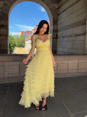 Obleka BELLE TULLE