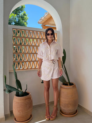 MARBELLA SET – Shirt & Skort