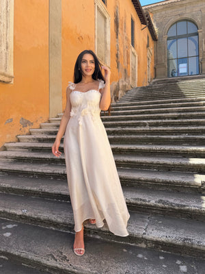 OBLEKA ROMA IVORY