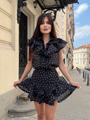 “Dolce Love” set z volančki in srčki