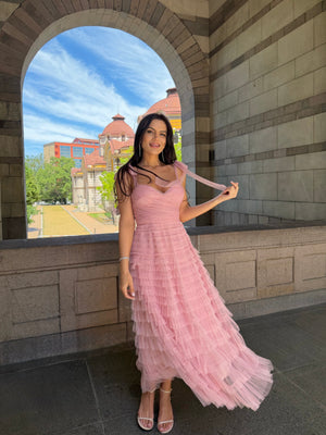Obleka BELLE TULLE