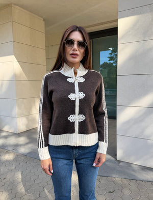 KNOT CARDIGAN – плетена жилетка