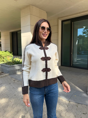 KNOT CARDIGAN – плетена жилетка