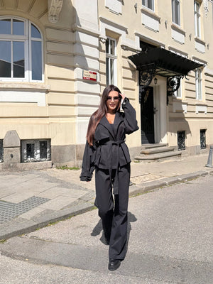 CITY TRENCH SET – Black