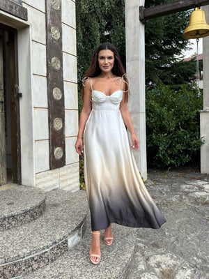 Obleka Moonlight Ombre – Eleganca z ombre učinkom