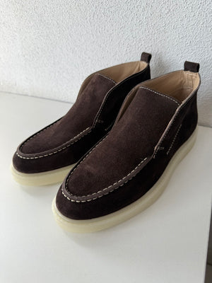 Desert Walk - Natural suede loafers