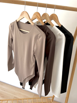 LONG SLEEVE BODY | боди с дълъг ръкав