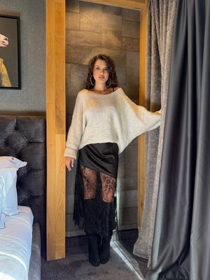LOREN KNIT – пуловер от фино машинно плетиво